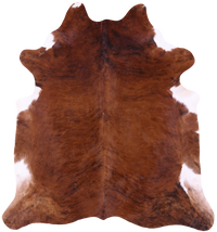 Thumbnail for Brindle Natural Cowhide Rug - XX-Large 7' 6