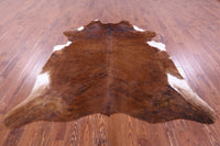 Thumbnail for Brindle Natural Cowhide Rug - XX-Large 7' 6