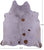 Brown Salt & Pepper Natural Cowhide Rug - X-Large 7' 0"H x 6' 3"W