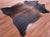Dark Brown Natural Cowhide Rug - X-Large 7' 0"H x 6' 0"W