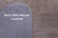 Thumbnail for Champagne Natural Cowhide Rug - X-Large 7' 3