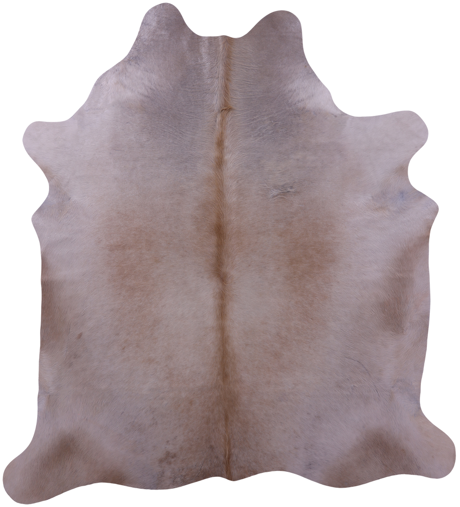 Champagne Natural Cowhide Rug - X-Large 7' 3"H x 6' 7"W