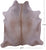 Champagne Natural Cowhide Rug - X-Large 7' 3"H x 6' 7"W