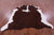 Brown & White Natural Cowhide Rug - XX-Large 7' 5"H x 6' 7"W