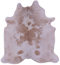 Thumbnail for Brown & White Natural Cowhide Rug - XX-Large 8' 0