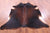 Dark Brown Natural Cowhide Rug - XX-Large 7' 8"H x 6' 6"W