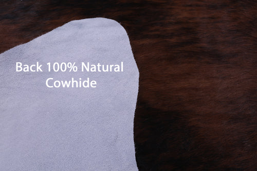 Brindle Natural Cowhide Rug - X-Large 7' 2