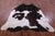 Brown & White Natural Cowhide Rug - XX-Large 7' 8"H x 6' 8"W