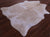 Brown & White Natural Cowhide Rug - X-Large 7' 2"H x 6' 0"W
