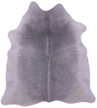 Thumbnail for Grey Natural Cowhide Rug - X-Large 7' 3