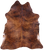 Brindle Natural Cowhide Rug - XX-Large 7' 6"H x 6' 6"W