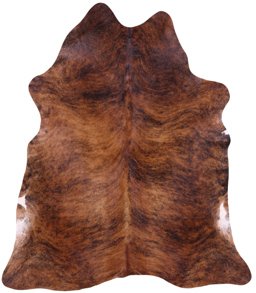 Brindle Natural Cowhide Rug - XX-Large 7' 6