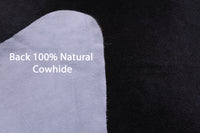 Thumbnail for Dark Brown Natural Cowhide Rug - XX-Large 8' 0