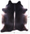 Dark Brown Natural Cowhide Rug - XX-Large 8' 0"H x 7' 0"W