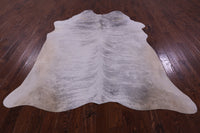 Thumbnail for Grey Brindle Natural Cowhide Rug - XX-Large 8' 2