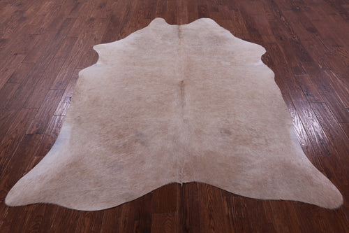Beige Natural Cowhide Rug - XX-Large 7' 6