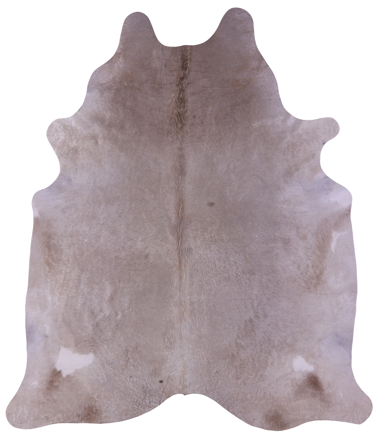 Champagne Natural Cowhide Rug - XX-Large 7' 7"H x 6' 7"W