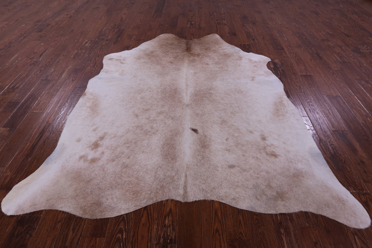 Beige Natural Cowhide Rug - XX-Large 7' 8"H x 6' 10"W