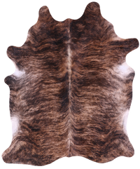Thumbnail for Light Brindle Natural Cowhide Rug - XX-Large 7' 8