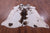 Brown Salt & Pepper Natural Cowhide Rug - XX-Large 7' 6"H x 6' 10"W