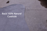 Thumbnail for Brown Salt & Pepper Natural Cowhide Rug - XX-Large 7' 6