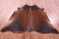 Thumbnail for Brown Natural Cowhide Rug - XX-Large 7' 4