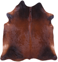 Thumbnail for Brown Natural Cowhide Rug - XX-Large 7' 4