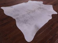 Thumbnail for Grey Brindle Natural Cowhide Rug - X-Large 7' 0