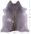 Grey Natural Cowhide Rug - X-Large 7' 2"H x 6' 3"W
