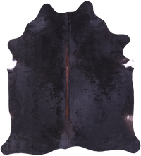 Thumbnail for Black Natural Cowhide Rug - XX-Large 7' 9