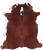 Brown & White Natural Cowhide Rug - XX-Large 8' 0"H x 6' 7"W