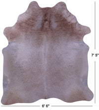 Thumbnail for Light Brown Natural Cowhide Rug - XX-Large 7' 5