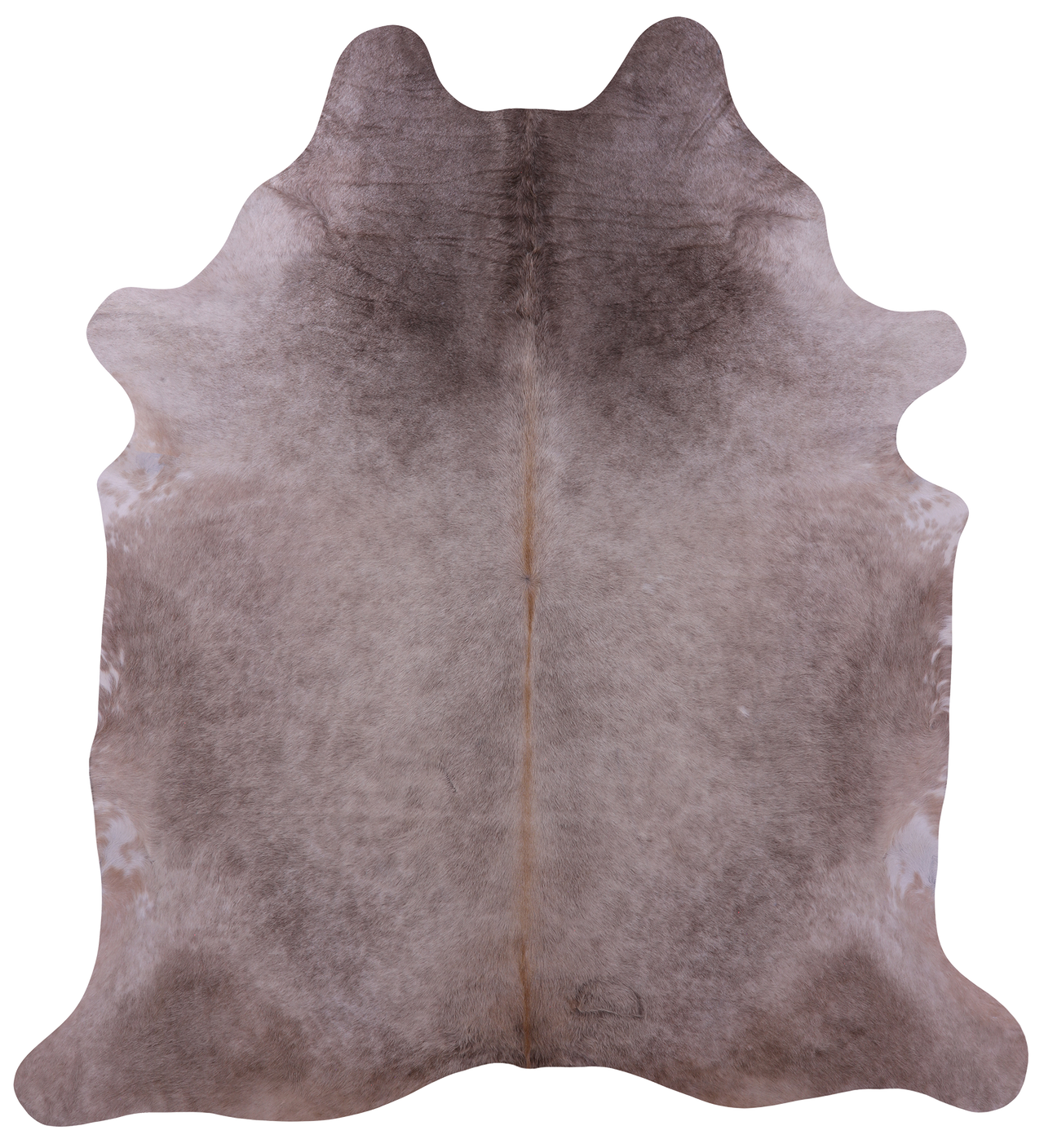Beige Natural Cowhide Rug - XX-Large 7' 7"H x 6' 9"W