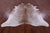 Light Brown Natural Cowhide Rug - XX-Large 8' 0"H x 7' 0"W