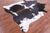 Brown & White Natural Cowhide Rug - XX-Large 7' 9"H x 6' 9"W