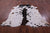Brown Salt & Pepper Natural Cowhide Rug - XX-Large 7' 5"H x 7' 0"W