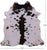 Brown Salt & Pepper Natural Cowhide Rug - XX-Large 7' 5"H x 7' 0"W