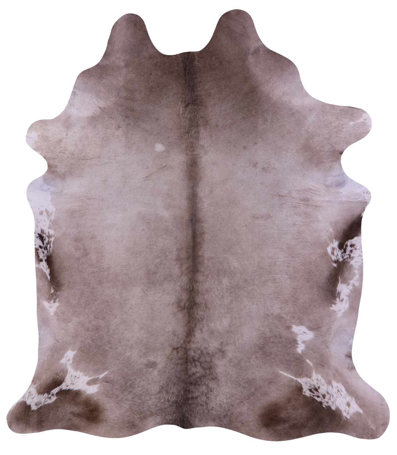 Champagne Natural Cowhide Rug - XX-Large 8' 2"H x 7' 0"W