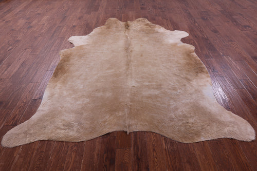Light Brown Natural Cowhide Rug - XX-Large 8' 5