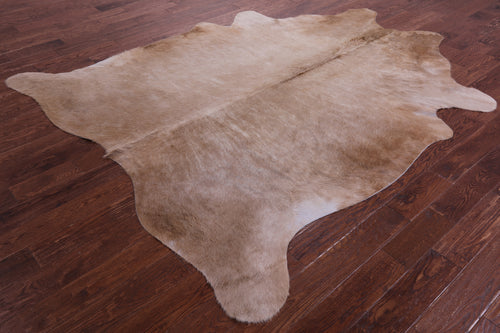 Light Brown Natural Cowhide Rug - XX-Large 8' 5