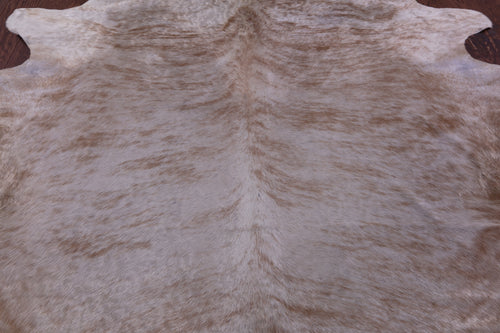Light Brindle Natural Champagne Cowhide Rug - XX-Large 8' 5