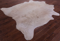Thumbnail for Champagne Natural Cowhide Rug - XX-Large 7' 8