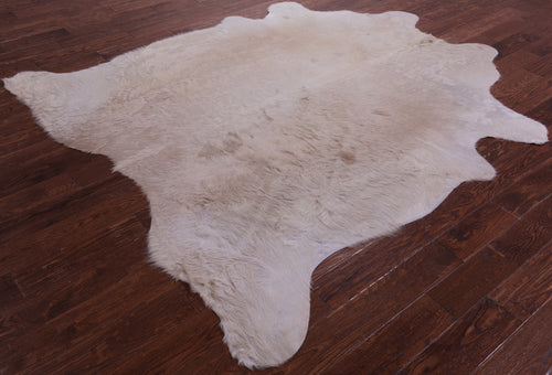 Champagne Natural Cowhide Rug - XX-Large 7' 8
