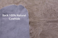 Thumbnail for Champagne Natural Cowhide Rug - XX-Large 7' 8