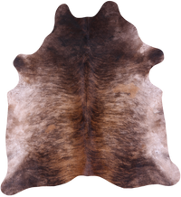 Thumbnail for Light Brindle Natural Cowhide Rug - XX-Large 7' 10