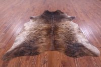 Thumbnail for Light Brindle Natural Cowhide Rug - XX-Large 7' 10