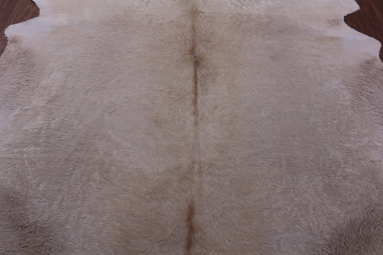 Champagne Natural Cowhide Rug - XX-Large 8' 3"H x 7' 2"W