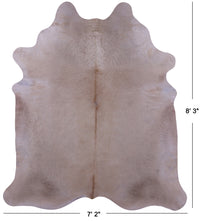 Thumbnail for Champagne Natural Cowhide Rug - XX-Large 8' 3
