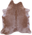 Light Brown Natural Cowhide Rug - X-Large 7' 2"H x 6' 5"W