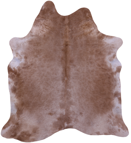 Light Brown Natural Cowhide Rug - X-Large 7' 2